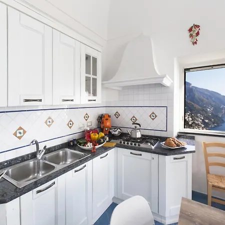 Villa In Positano Near Sandy Beaches